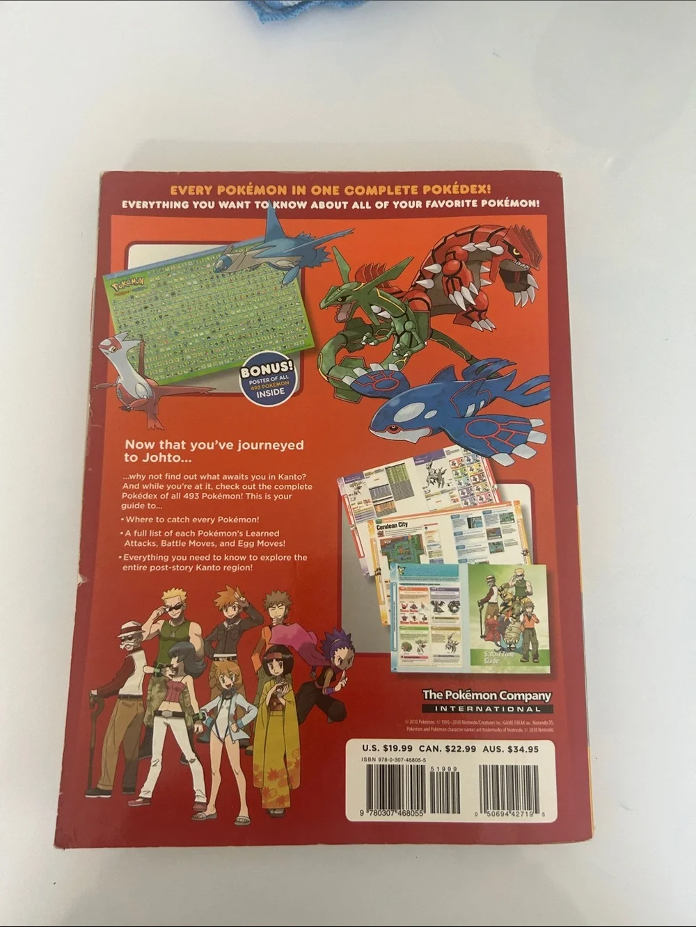 Pokédex Guide Book for FireRed & LeafGreen - Red Cover